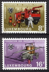 Luxembourg 1983, Fire Engines set VF MNH, Mi 1068-1069 - Picture 1 of 1