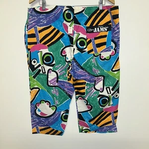 Vintage 1980’s Original Jams Unisex Shorts, Deadstock Neu mit Etikett, Size Medium - Bild 1 von 2