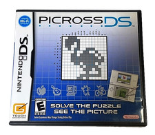 Picross DS Nintendo DS 2DS 3DS Game *Complete*