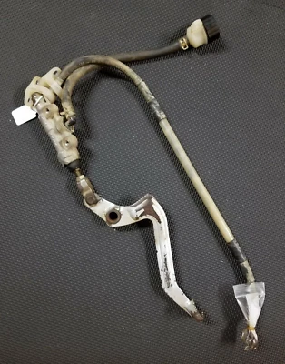 OEM 1991 - 1997 Kawasaki KX80 KX100 Rear Brake Assembly 43015-1446 43001-1301-CE - Image 1 of 4