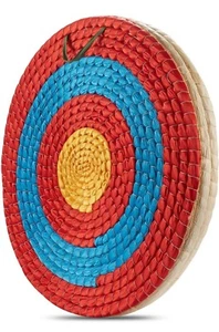 Traditionelle Bogenschießscheibe: Handgefertigtes Stroh für Compoundbogen 20" 3-lagig - Bild 1 von 1