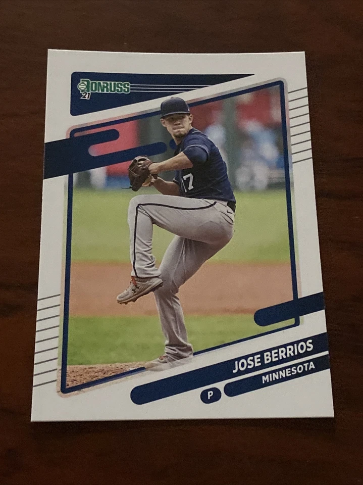 2021 Donruss Baseball Base #164 Jose Berrios Minnesota Twins B6234* - Image 1 of 1