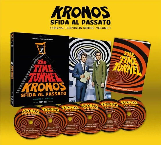 SINISTER FILM Dvd Kronos - Sfida Al Passato #01 (Deluxe Edition) (4 Dvd+2 Blu-Ray)