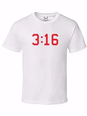 CAMISETA HOMBRE NUEVA ESTAMPADA 3:16 JESUS LOVE, GOD, CHRISTIAN CROSS DISEÑO GRÁFICO Foto 1 de 4