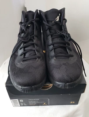 Jordan Eclipse Flight Speed Black Size 8.5  Basketball - Image 1 of 4
