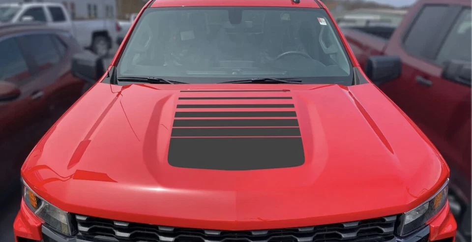 Calcomanía capó Chevy Suburban Tahoe Z71 RST LTZ 2021 2022 2023 Foto 1 de 4