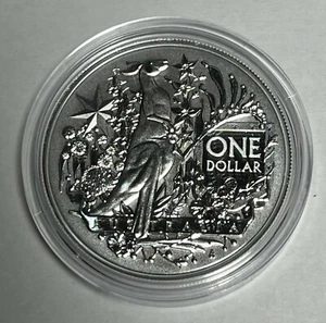 2021 Australia Coat of Arms 1oz Silver Coin Royal Australian Mint Mintage 50,000 - Picture 1 of 3