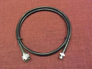 12' RFC240 Scanner Antenna Low Loss Coax Cable N male to BNC Male. - Picture 1 of 4