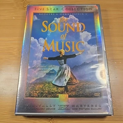 The Sound of Music DVD Five Star Collection: Brand New! Factory Sealed! - Image 1 of 3