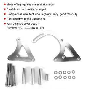 AKLOSIPY Aluminium Tor Bracket Kit With Polis Silver H For 253 304 308 - Picture 1 of 12