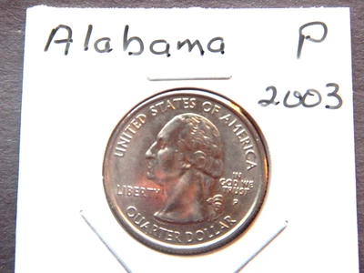 Alabama  2003 (P) State Quarter - Image 1 of 2