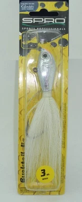 Plantilla Spro SBTJW-3 3 OZ Prime Bucktail grande blanca Foto 1 de 4