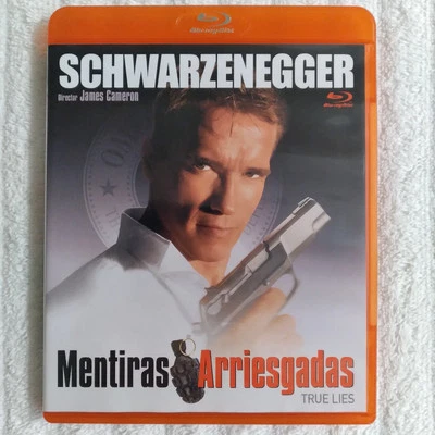 True Lies (Blu-Ray, 1994) Rare Spanish Version Has English Audio Region Free - Bild 1 von 4