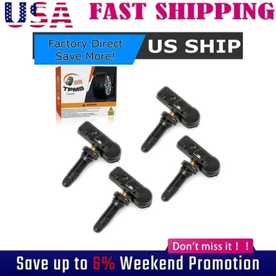 Tpms para Ford E-250 E-150 4 piezas DE8T-1A150-AA DE8T1A150AA DE8T-1A180-AA Foto 1 de 4