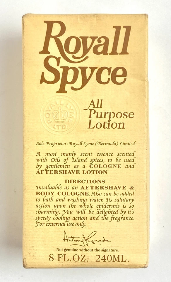 Loción multiusos para hombre Royall Spyce 8 oz Foto 1 de 3