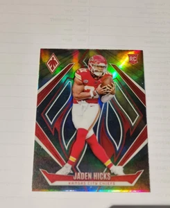 NFL Phoenix 2024 Panini Rookie Prizm #187 Jaden Hicks - Bild 1 von 2