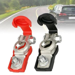 High Quality Battery terminal Terminal 2pcs Negative+Positive Replacement SAE - Picture 1 of 12