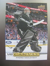 2019-20 Upper Deck Canvas Andrei Vasilevskiy #C11 Tampa Bay Lightning