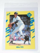 1990 CLASSIC UPDATE YELLOW MIKE WITT CARD #T49