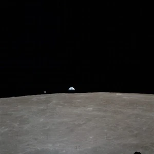 Apollo 16 Earthrise #1 #1 ENHANCED Prints - Picture 1 of 5