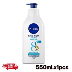 Body Lotion High Vitamin C Nivea Extra Bright Double Moisture Body Lotion 550ml - Picture 1 of 6