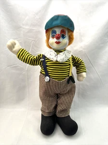 Hobo payaso de porcelana vintage. "13"" de alto" - Imagen 1 de 8