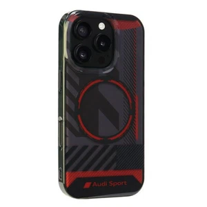 Custodia cover Audi iPhone 16 Pro MagSafe Sport IML RS serie black - Foto 1 di 7