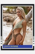 Olivia Livvy Dunne LSU Tigers Gymnastics Custom ACEO Rookie Trading Card RC