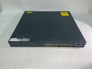 Cisco Catalyst 2960-XR Series WS-C2960XR-24TS-I 24-Port Ethernet Switch 2x PSU - Picture 1 of 7