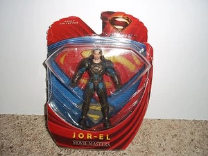 2013 MATTELL MOVIE MASTERS JOR-EL ACTION FIGURE (NEW) - Picture 1 of 3
