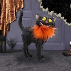 Original Nemesis Now Furdinand Black Cat Feather Boa 23cm Gift