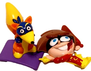 2 Viacom Animation Figures 2006 Swiper & Vintage 2003 Timmy Crimson - Picture 1 of 11