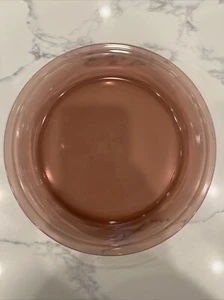 Vintage Pyrex Cranberry Pink Glass #209 Pie Plate Dish 9.75” - Picture 1 of 4