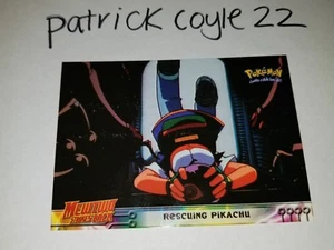 Rescatando Pikachu #30 Pokemon Topps La Primera Tarjeta de Película (Etiqueta Azul) Casi Nuevo - Imagen 1 de 2