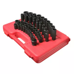 Sunex Tools 39-Piece 1/2 in. Drive SAE Master Impact Socket Set 2668 NEW - Picture 1 of 1