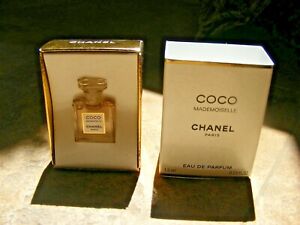 CHANEL Coco Mademoiselle Mini Glass Perfume Bottle COLLECTIBLE! Rare