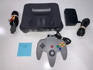 Consola de sistema Nintendo N64 (NUS-001), controlador OEM, ¡Excelente probado y limpio! #3 - Imagen 1 de 12