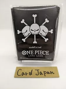 Marshall.D.Teach pirate Flag One Piece Official Limited card 70 sleeves - Picture 1 of 3
