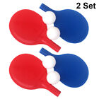 2 Sets Table Tennis Bat Table Tennis Paddle Plastic Racket Kids