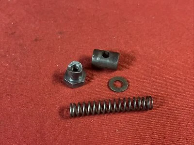 86-95 Suzuki Samurai Sierra Extremos de cable de embrague Tuerca Ajustador Arandela de resorte OEM Foto 1 de 4