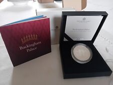 Royal Mint 2024 Silver Proof Buckingham Palace Five 5 Pound Coin Boxed With COA