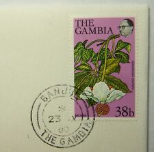 1980 The Gambia 38b Stamp - Cancelled 23 V 1980  "Mint Condition"  SB6181