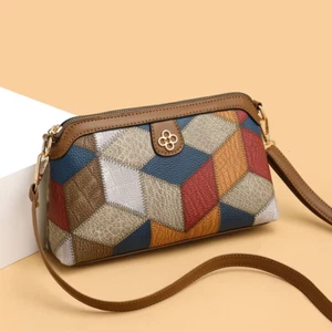 Womens Small Crossbody Leather Bag - Picture 1 of 11