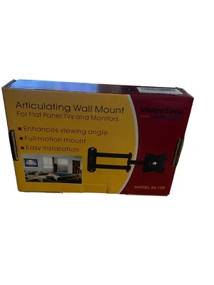 VideoSecu Articulating Wall Mount For Flat Panel TVs and Monitors - ML12B - Image 1 of 4