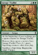 SAVAGE THALLID X4 4 4X Time Spiral MTG Magic the Gathering Cards DJMagic