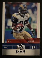 2005 Upper Deck Steven Jackson Rookie Card