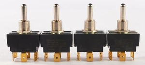 (Lot of 4) Carling Momentary Switch 2229R 10A/250VAC, 15A/125VAC 3/4HP - Picture 1 of 4