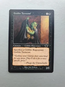 Goblin Turncoat , MTG Legions (2003), Common Black Creature NM - Picture 1 of 2