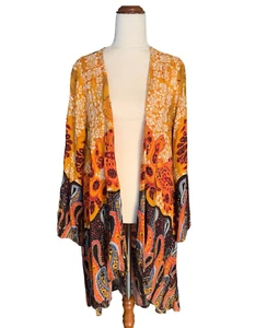 The Sloane Society Womens Jacket Cardigan Boho Hippie Size 8 New With Tags - Bild 1 von 12