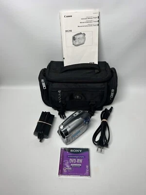 CANON DVD Camcorder Video Camera DC210 - Image 1 of 4